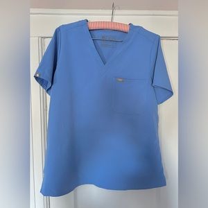 Ceil Blue FIGS Scrub Set size L